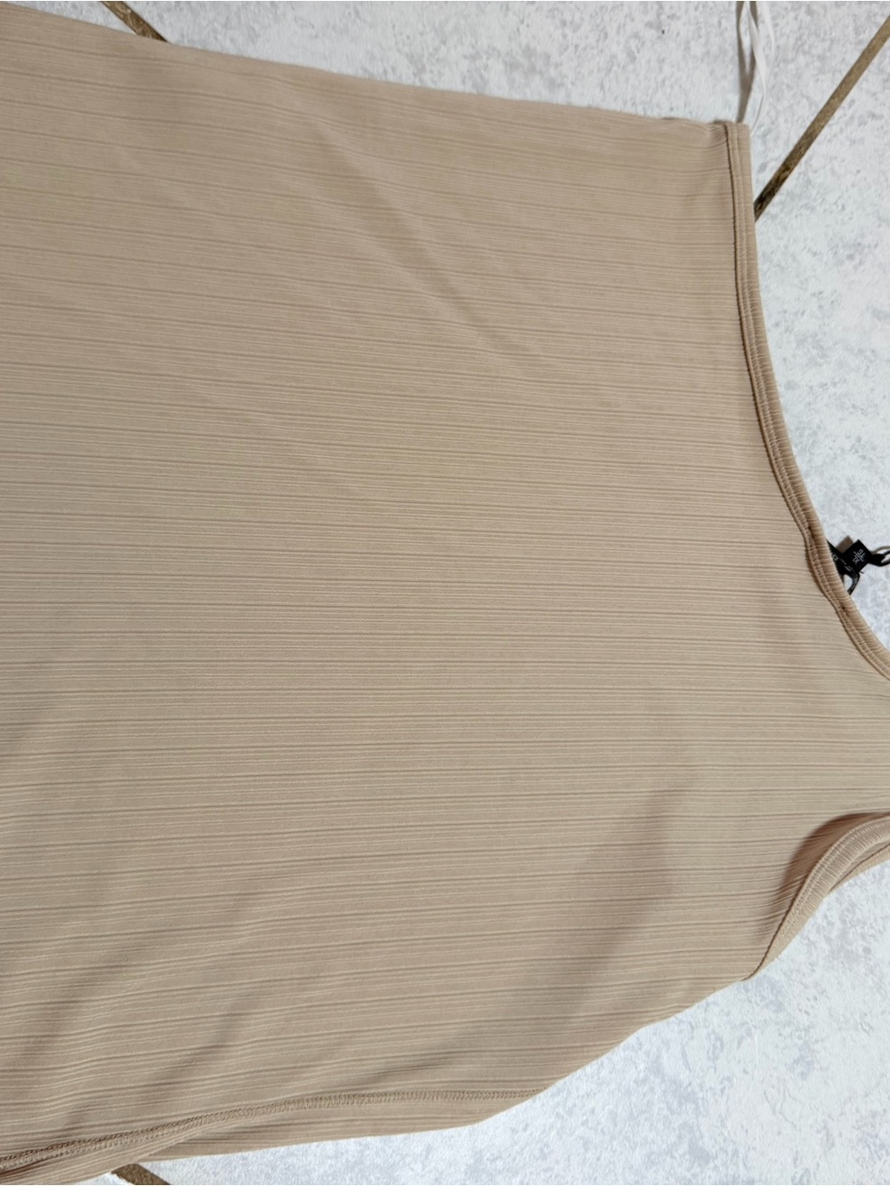 rag & bone Neutral Ribbed Tank Top in Beige - Picture 5 of 6